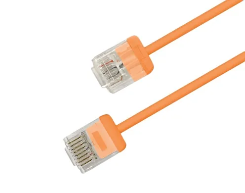 Hyperline PC-LPU-UTP-RJ45-RJ45-C6-3M-LSZH-OR (PCLPUUTPRJ45RJ45C63MLSZHOR)
