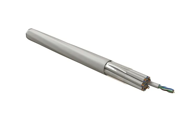 Hyperline UUTP4x10W-C5E-S24-IN-LSZH-LSZH-GY (UUTP4x10WC5ES24INLSZHLSZHGY)