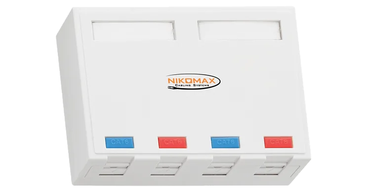 NIKOMAX NMC-MB4P-ST-WT (NMCMB4PSTWT)