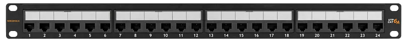 NIKOMAX NMC-RP24UA2-1U-BK (NMCRP24UA21UBK)