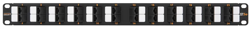 NIKOMAX NMC-RP24UD2-AN-1U-BK (NMCRP24UD2AN1UBK)