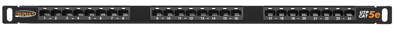 NIKOMAX NMC-RP24UD2-HU-BK (NMCRP24UD2HUBK)