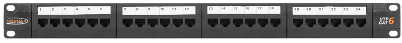 NIKOMAX NMC-RP24UE2-1U-BK (NMCRP24UE21UBK)