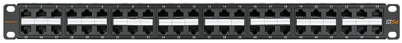NIKOMAX NMC-RP48UD2-1U-BK (NMCRP48UD21UBK)