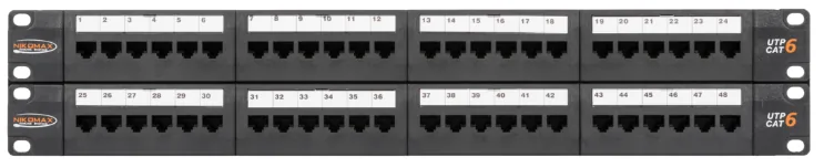 NIKOMAX NMC-RP48UE2-2U-BK (NMCRP48UE22UBK)
