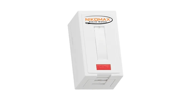 NIKOMAX NMC-WO1SE2-FT-ST-WT (NMCWO1SE2FTSTWT)