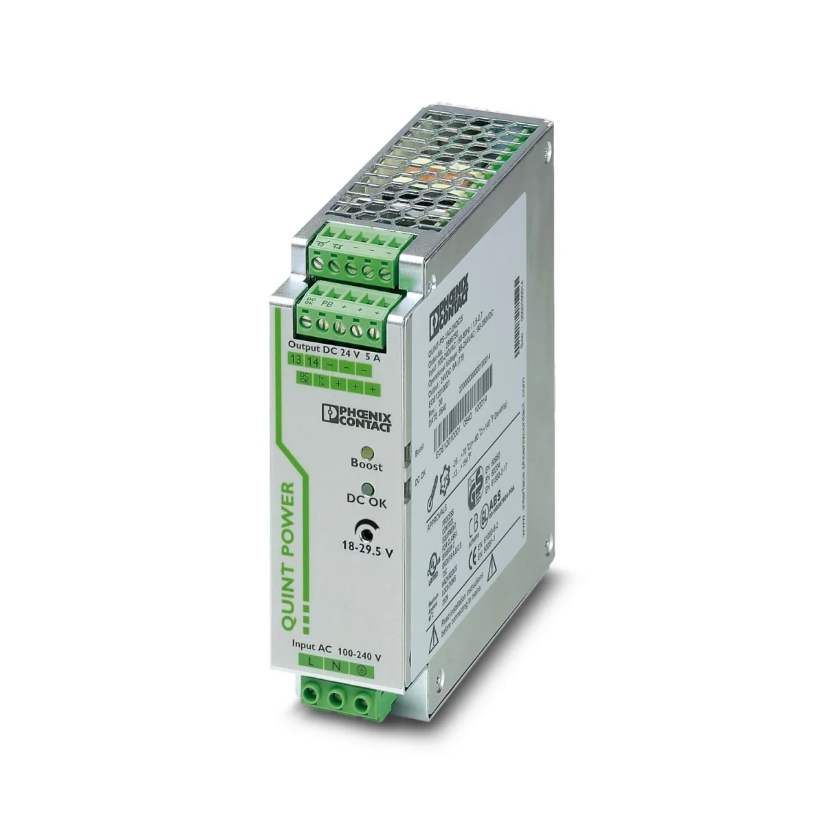 Phoenix Contact QUINT-PS-1AC-24DC-5 (QUINTPS1AC24DC5)