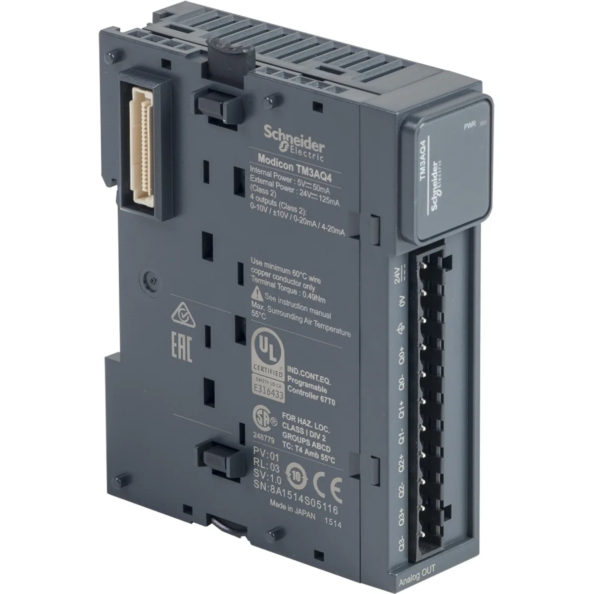 Schneider Electric TM3AQ4 (TM3AQ4)