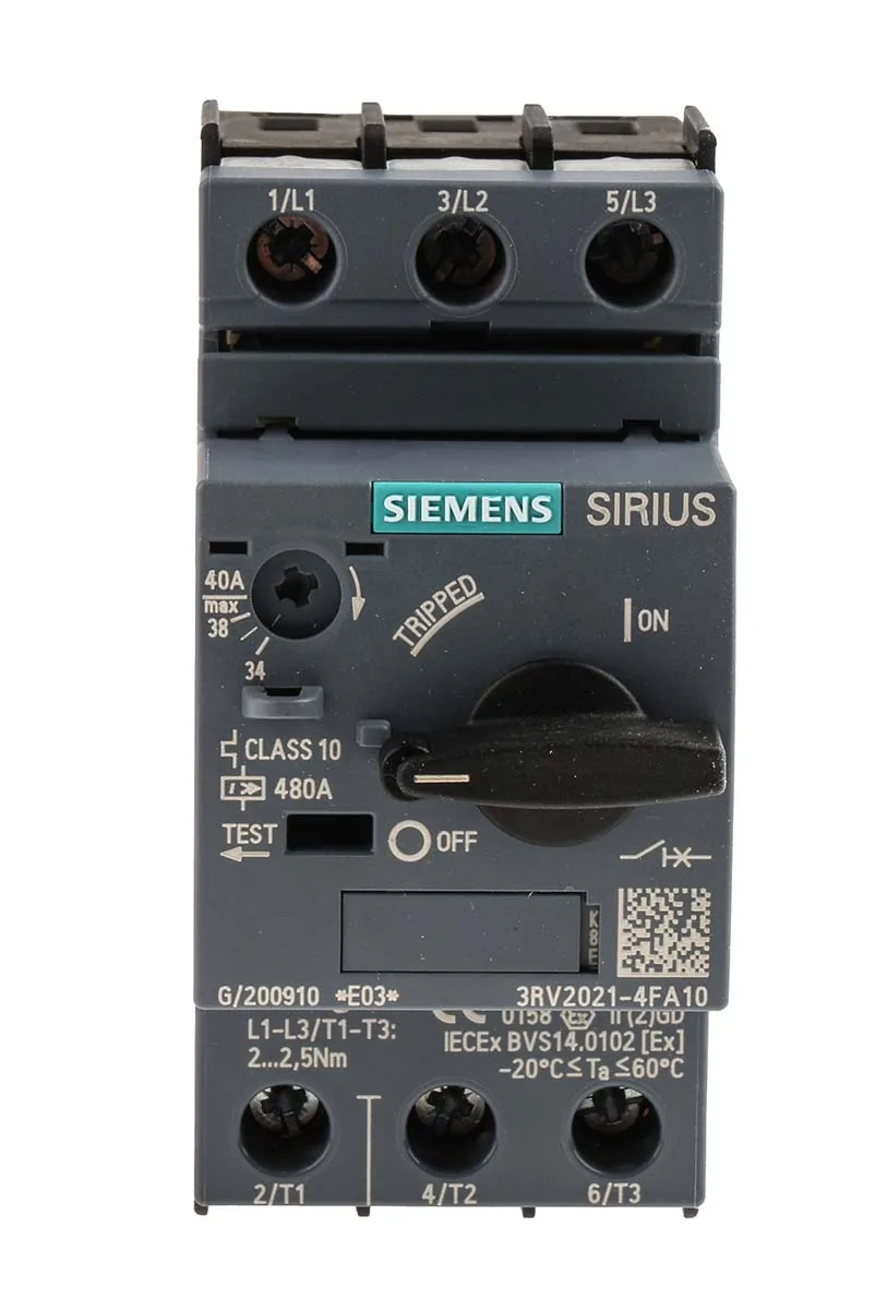 Siemens 3RV2021-4FA10 (3RV20214FA10)