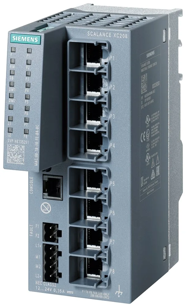 Siemens 6GK5208-0BA00-2AC2 (6GK52080BA002AC2)
