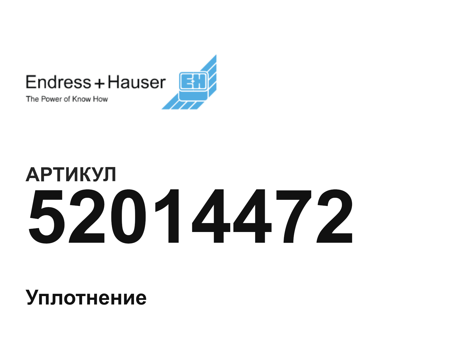 Endress+Hauser 52014472 (52014472)