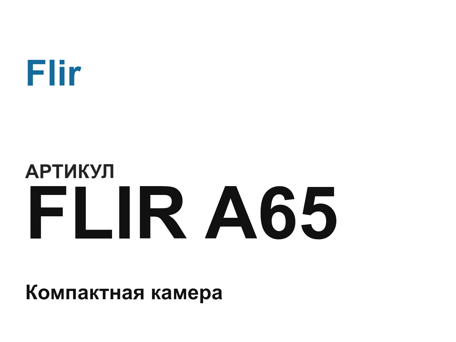 Flir FLIR-A65 (FLIRA65)