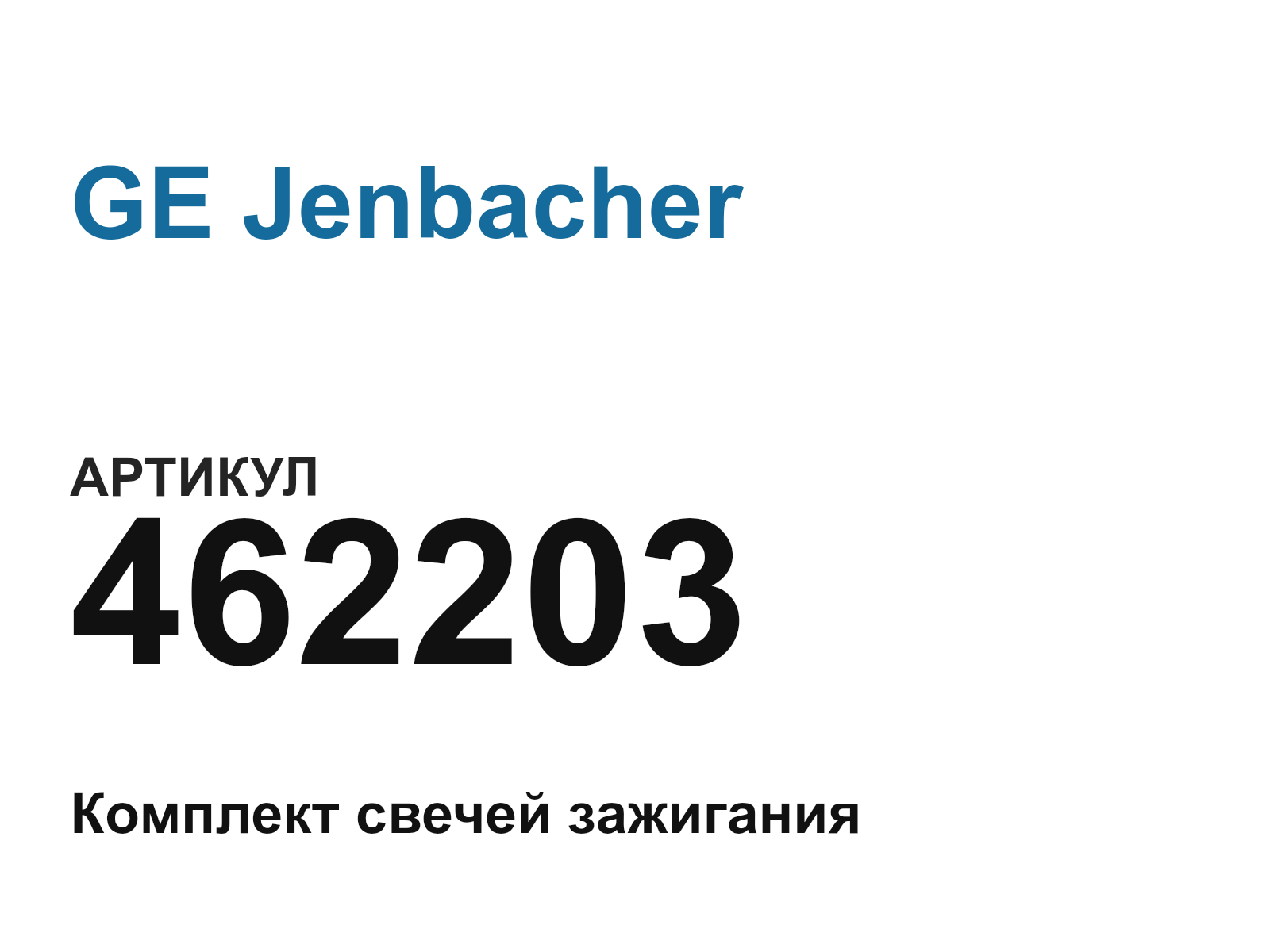 GE Jenbacher 462203 (462203)