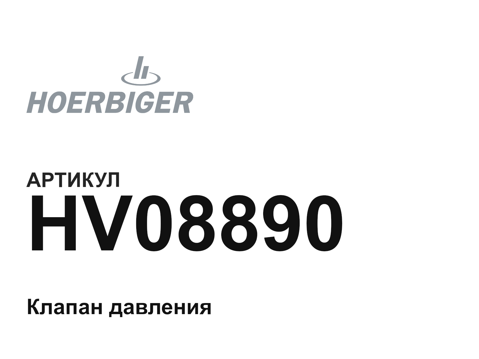 HOERBIGER HV08890 (HV08890)