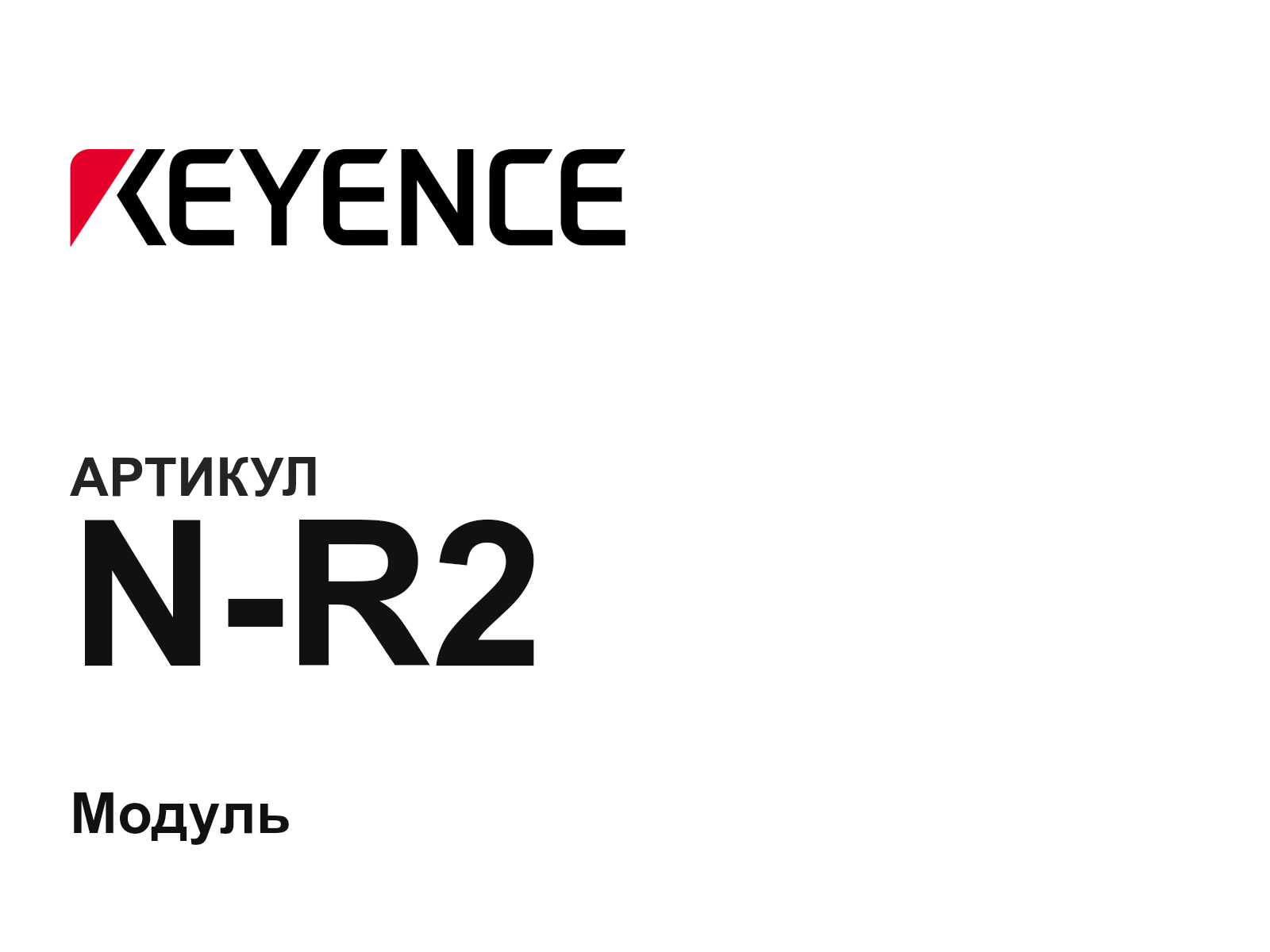 Keyence N-R2 (NR2)