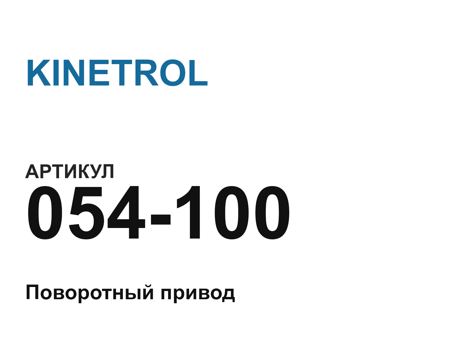 KINETROL 054-100 (054100)