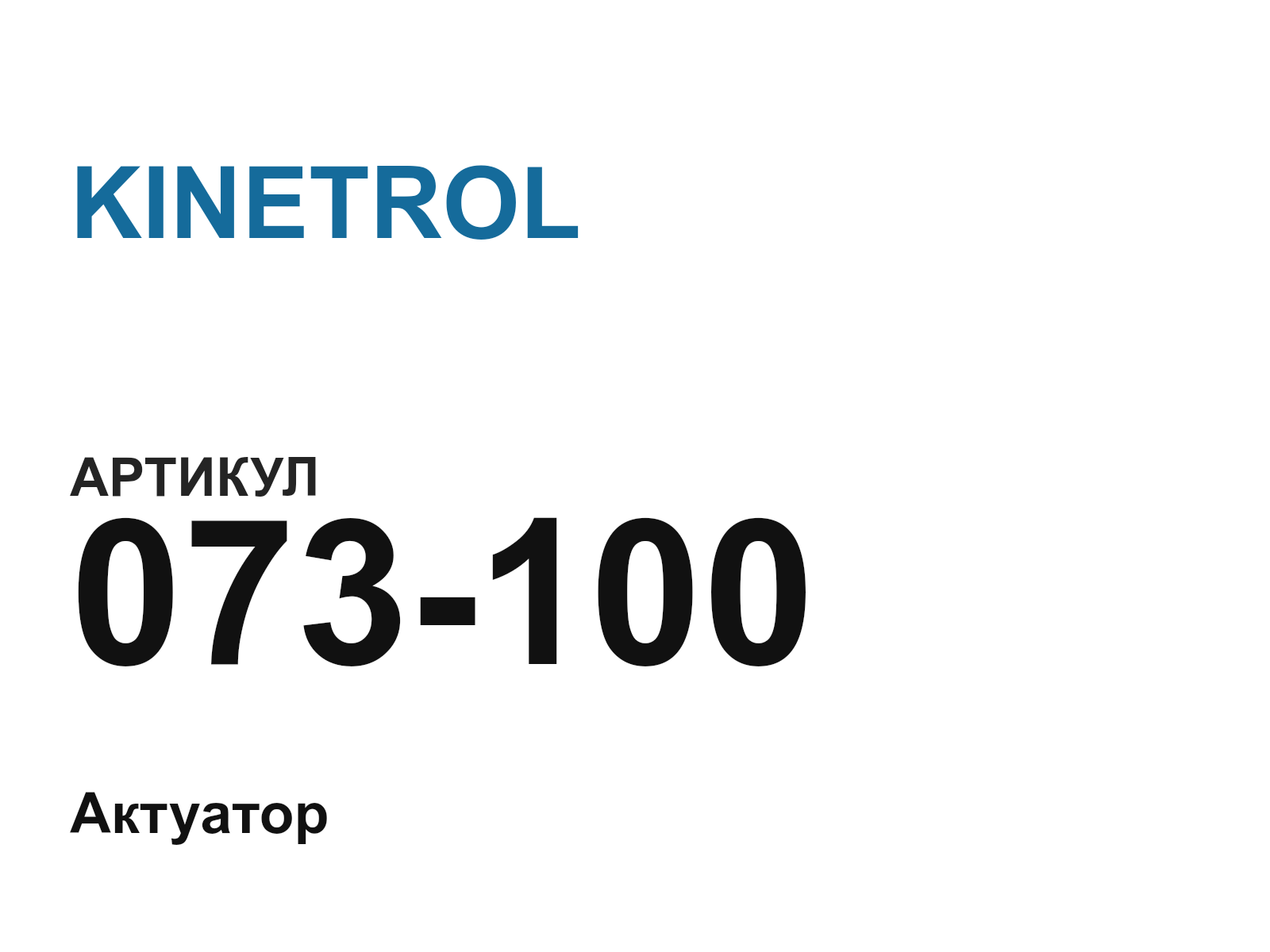 KINETROL 073-100 (073100)