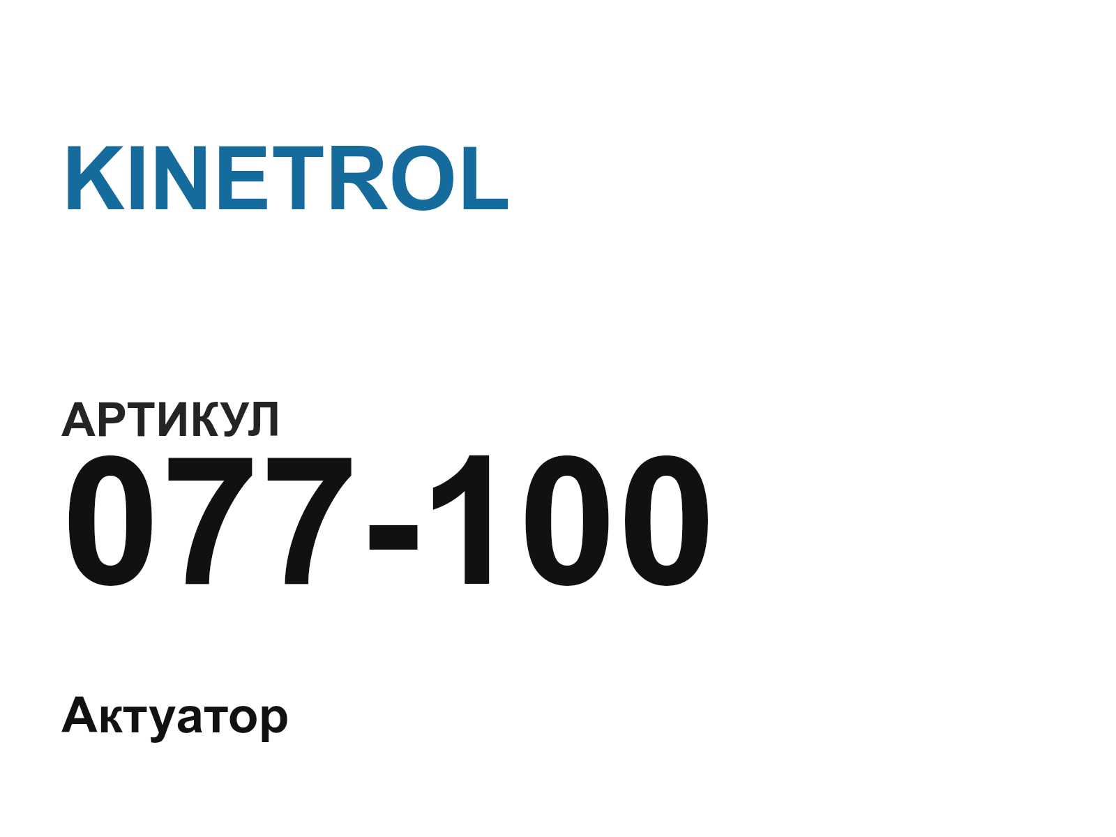 KINETROL 077-100 (077100)