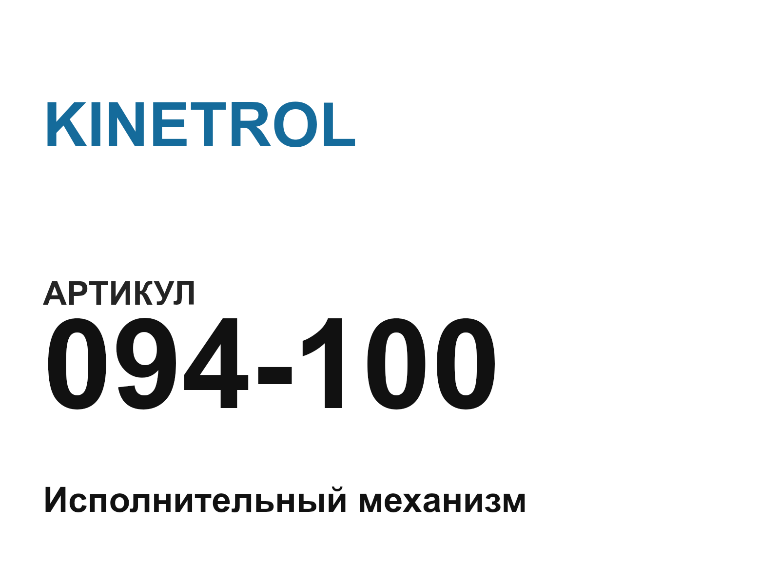 KINETROL 094-100-D2 (094100D2)