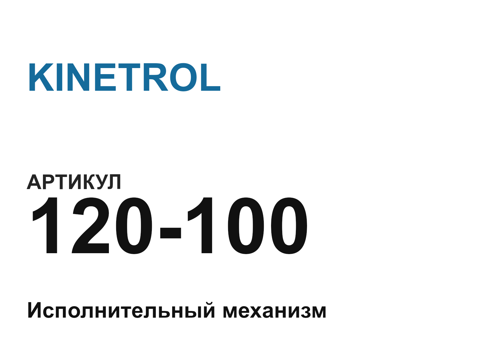 KINETROL 120-100 (120100)