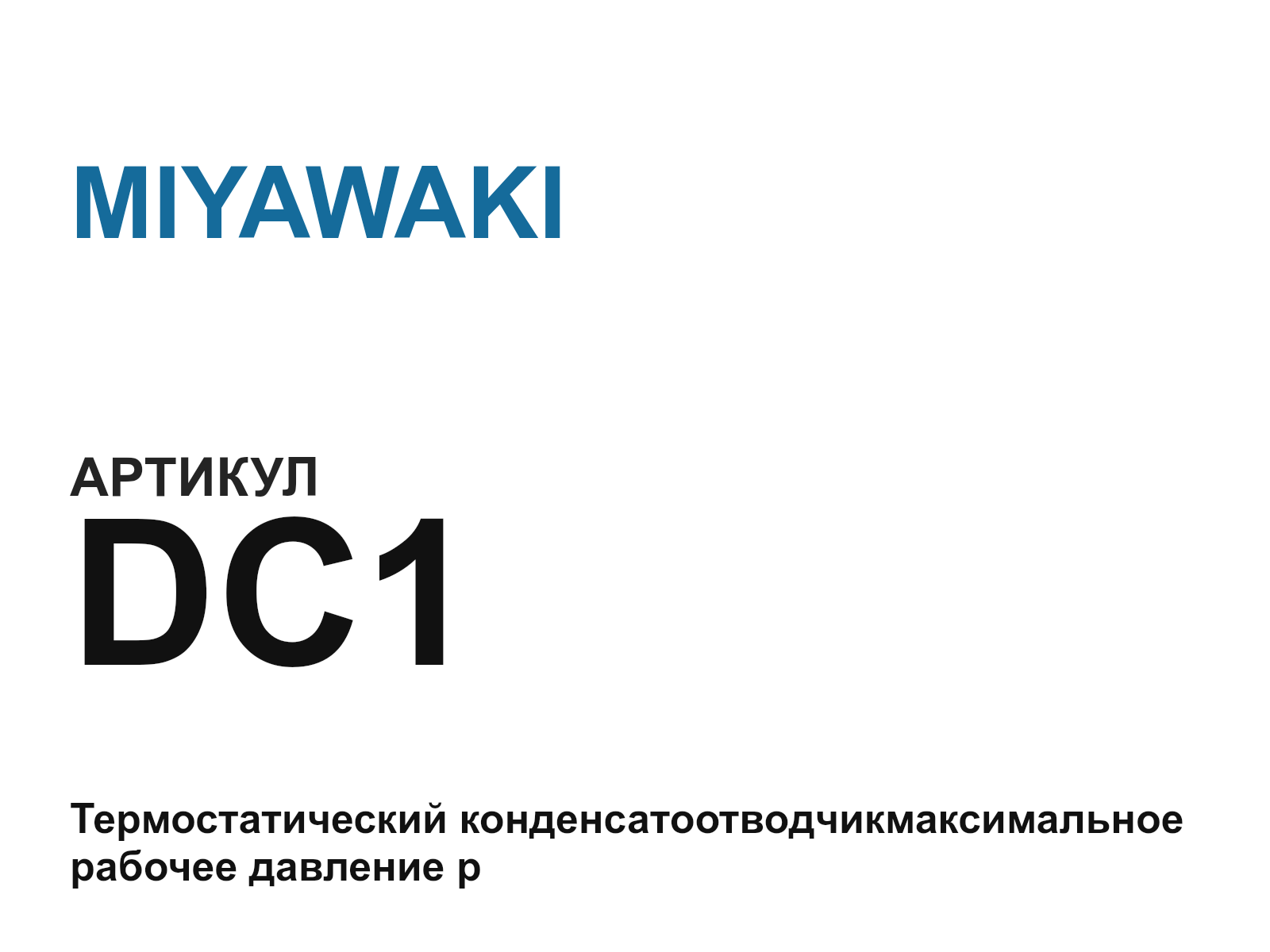 MIYAWAKI DC1 (DC1)