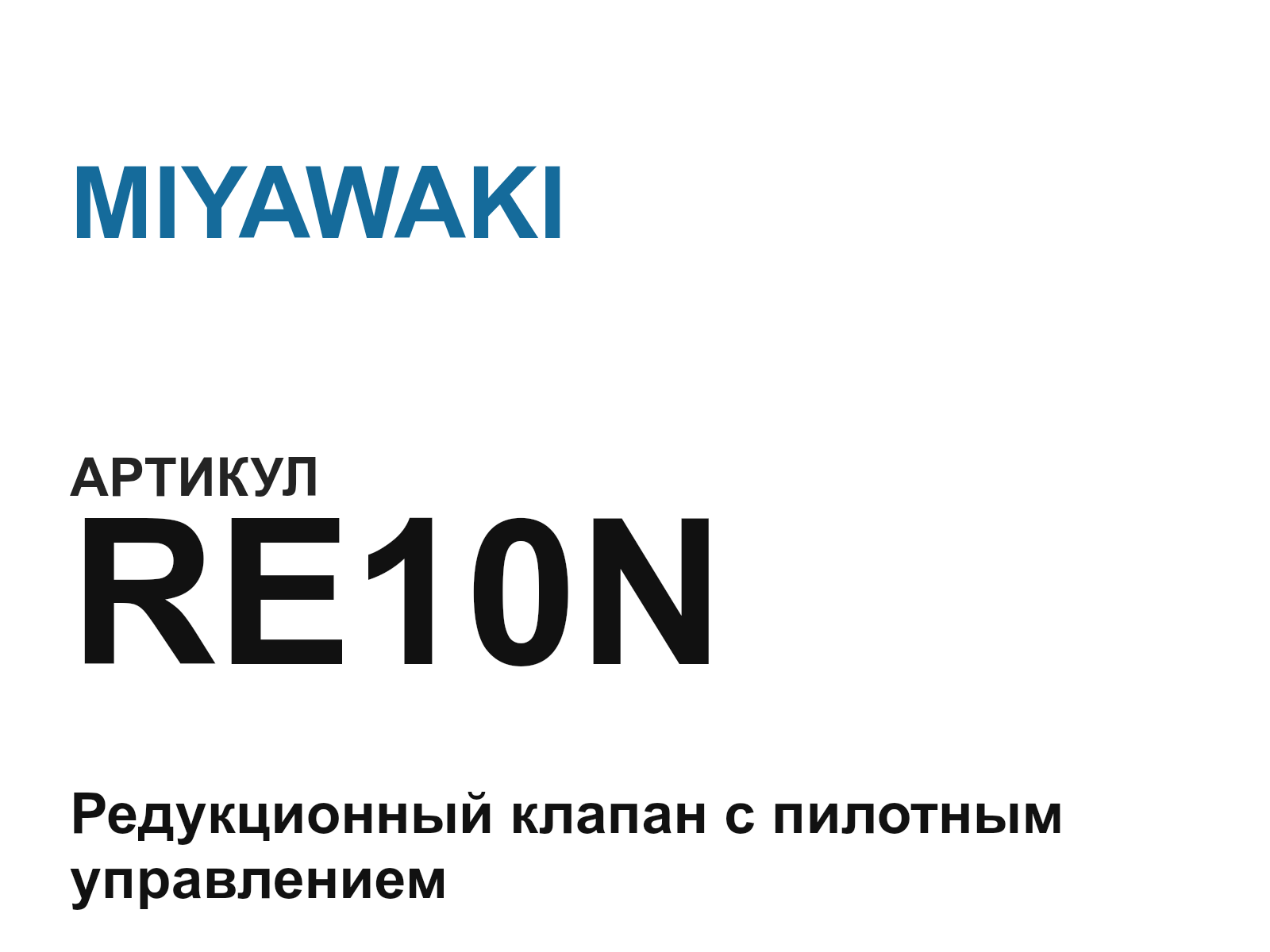MIYAWAKI RE10N (RE10N)