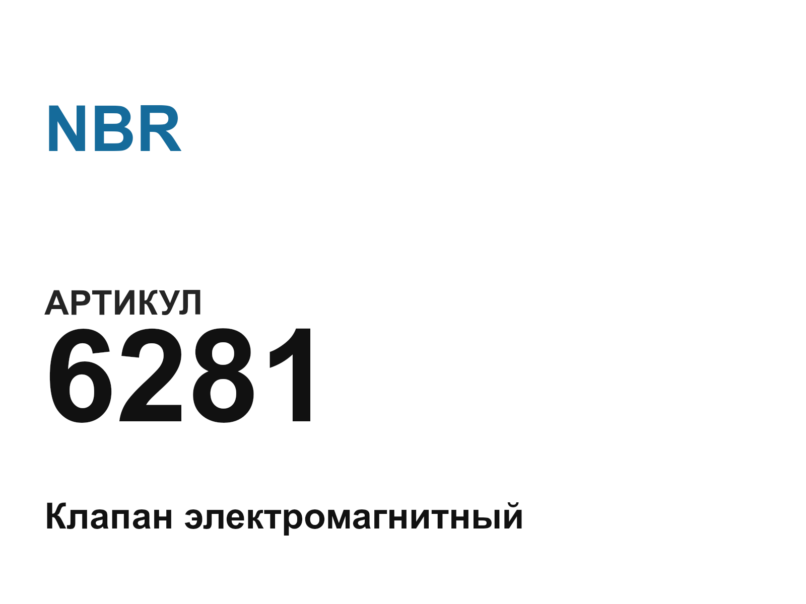 NBR 6281 (6281)