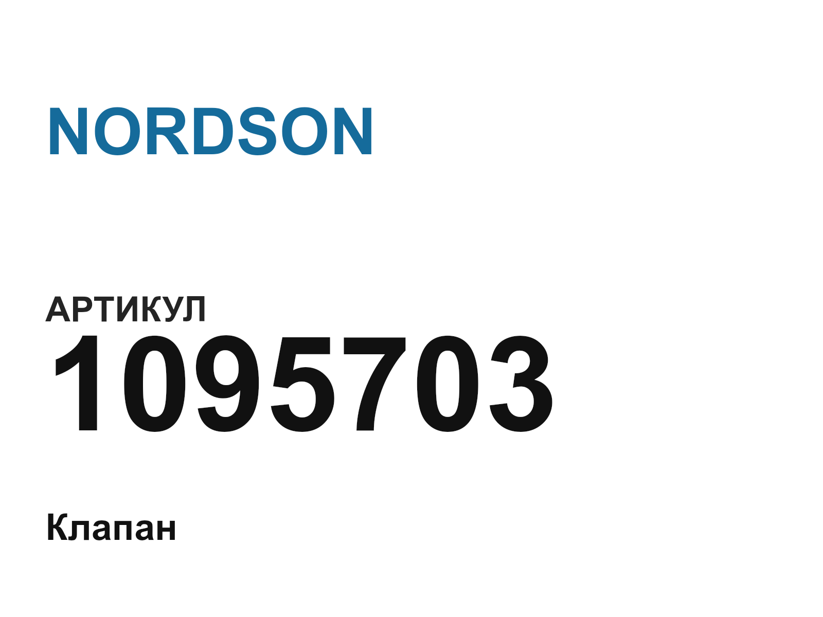 NORDSON 1095703 (1095703)