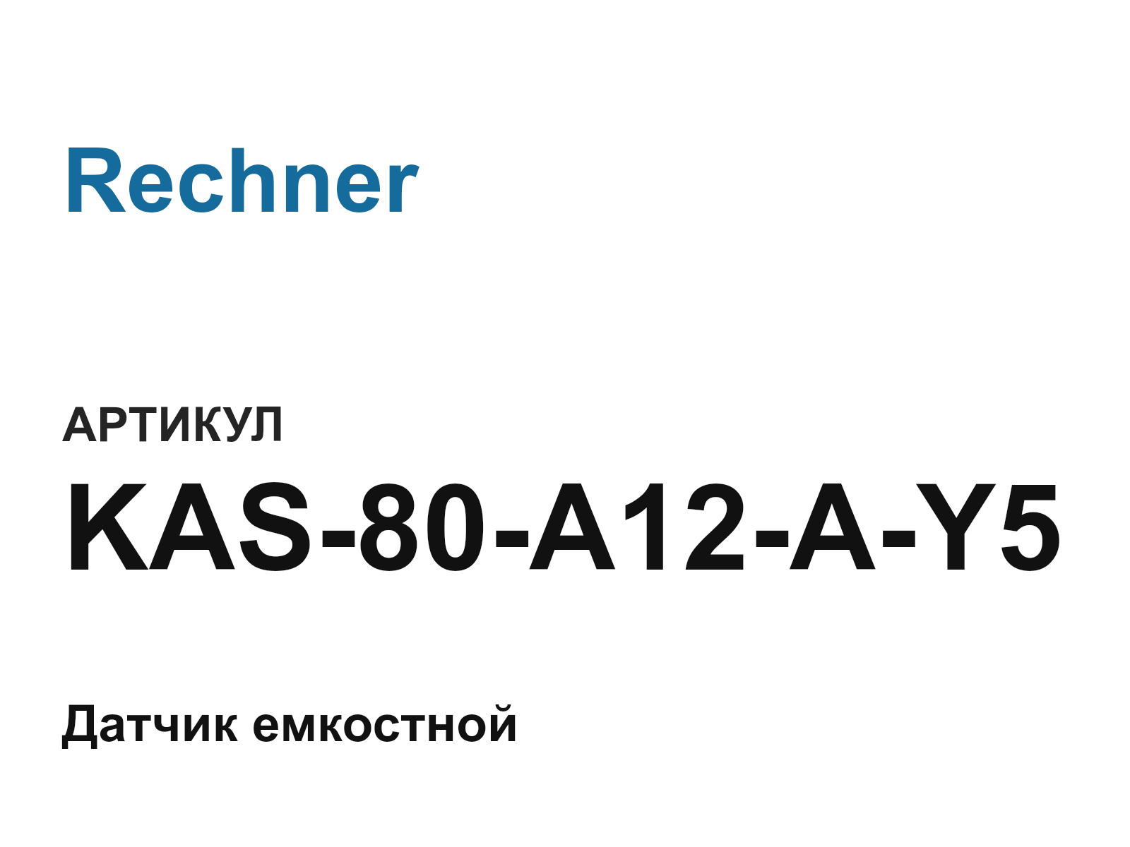 Rechner KAS-80-A12-A-Y5 (KAS80A12AY5)