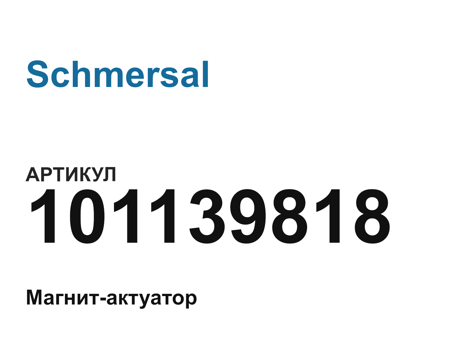 Schmersal 101139818 (101139818)