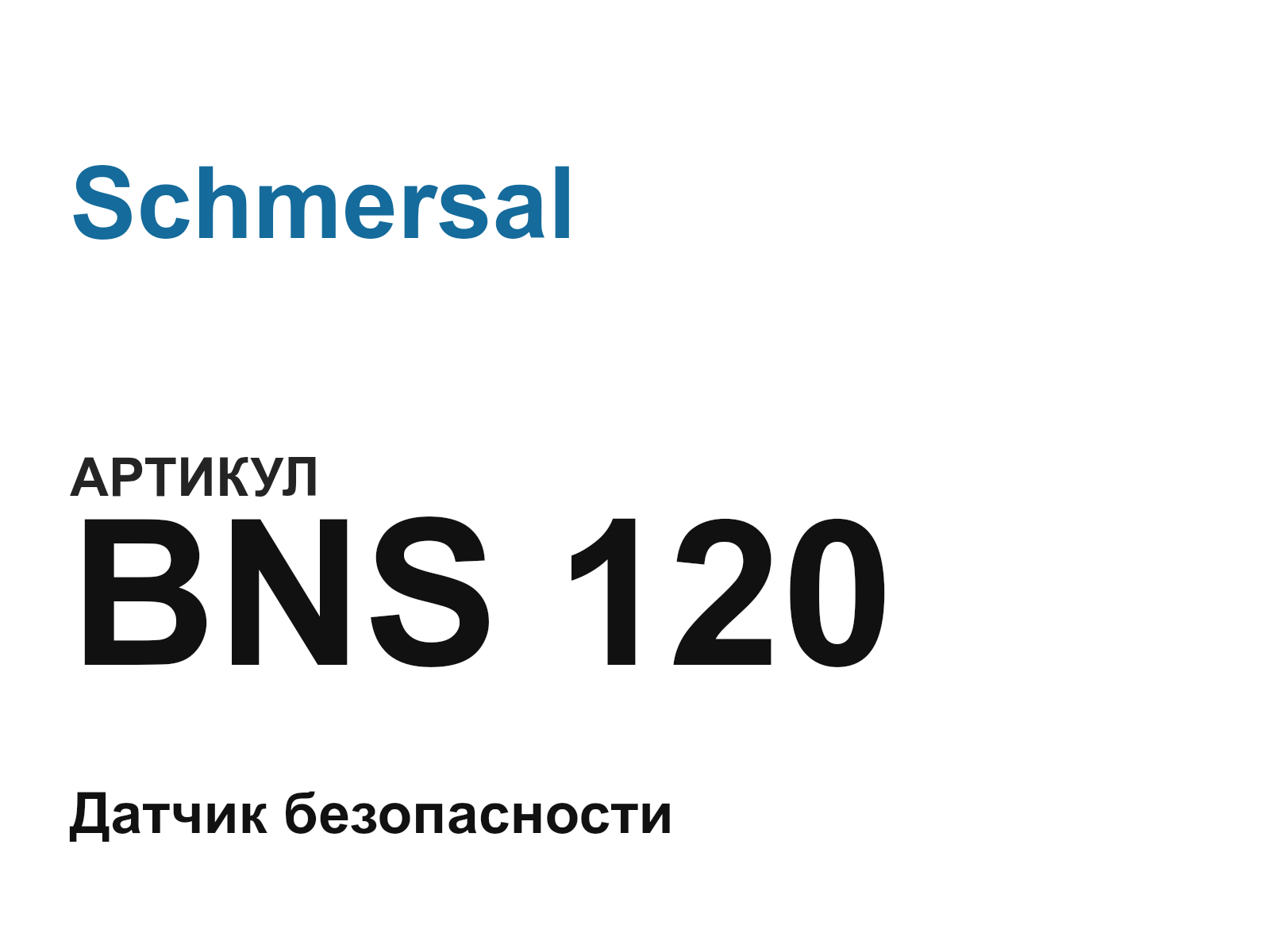 Schmersal BNS-120 (BNS120)