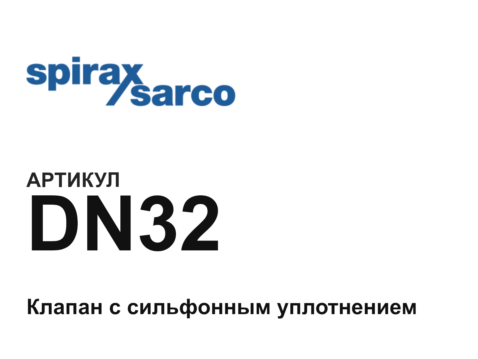 Spirax Sarco DN32 (DN32)